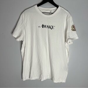 Moncler Genius x Awake NY Logo T Shirt Mens XL White